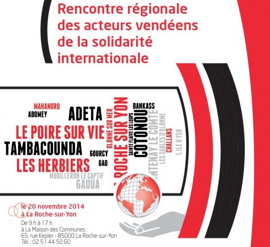 Actes des rencontres régionales des acteurs vendéens de la solidarité internationale